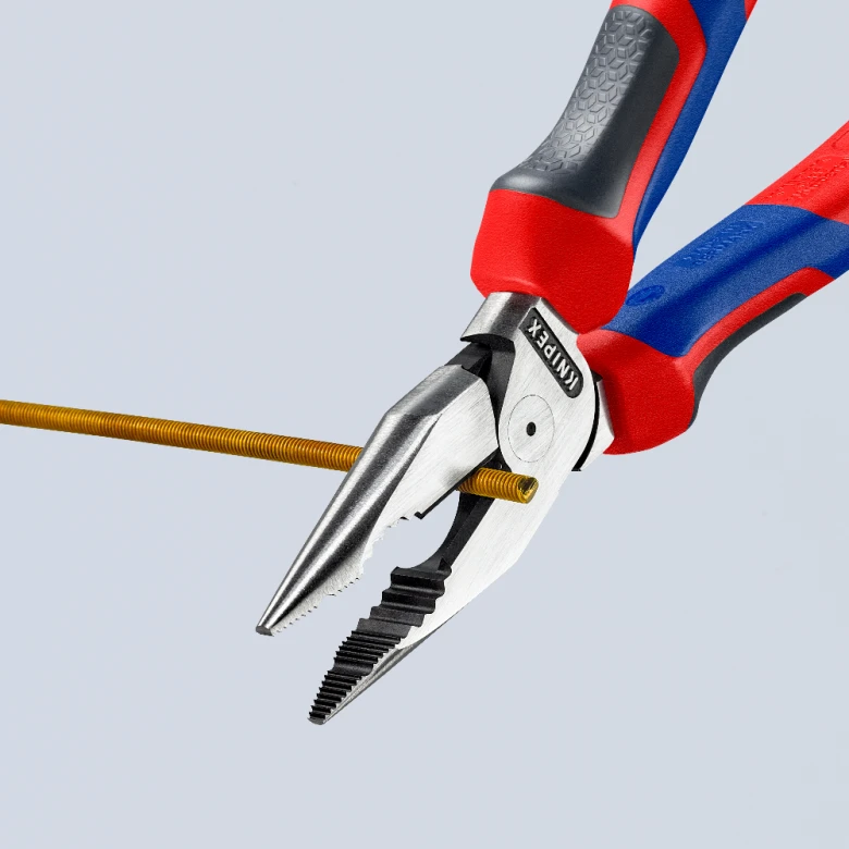 Miniatuur van KNIPEX combinatietang spitse punt 185mm 3-comp comfort (822185)