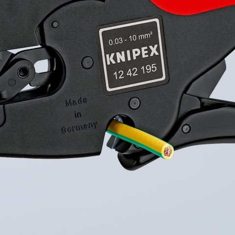 Miniatuur van KNIPEX striptang automatische 0.03–10mm² (1242195)