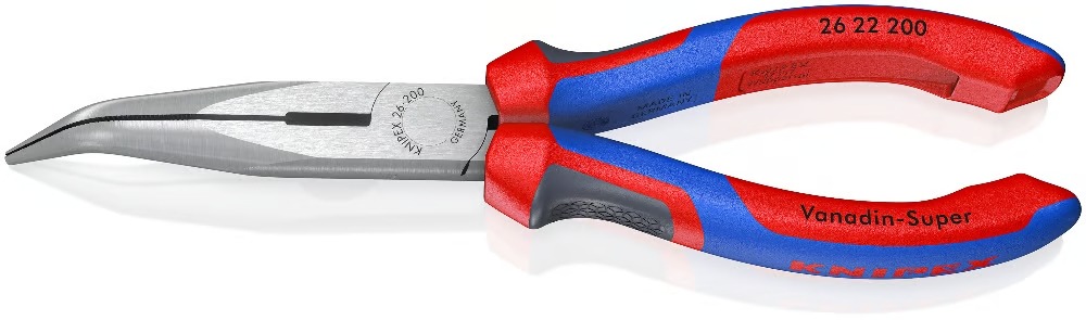 Miniatuur van KNIPEX langbektang 45° + zijsnede 200mm (2622200)