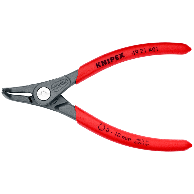 Miniatuur van KNIPEX borgveertang buitenring gebogen 90° 3–10mm (4921A01)