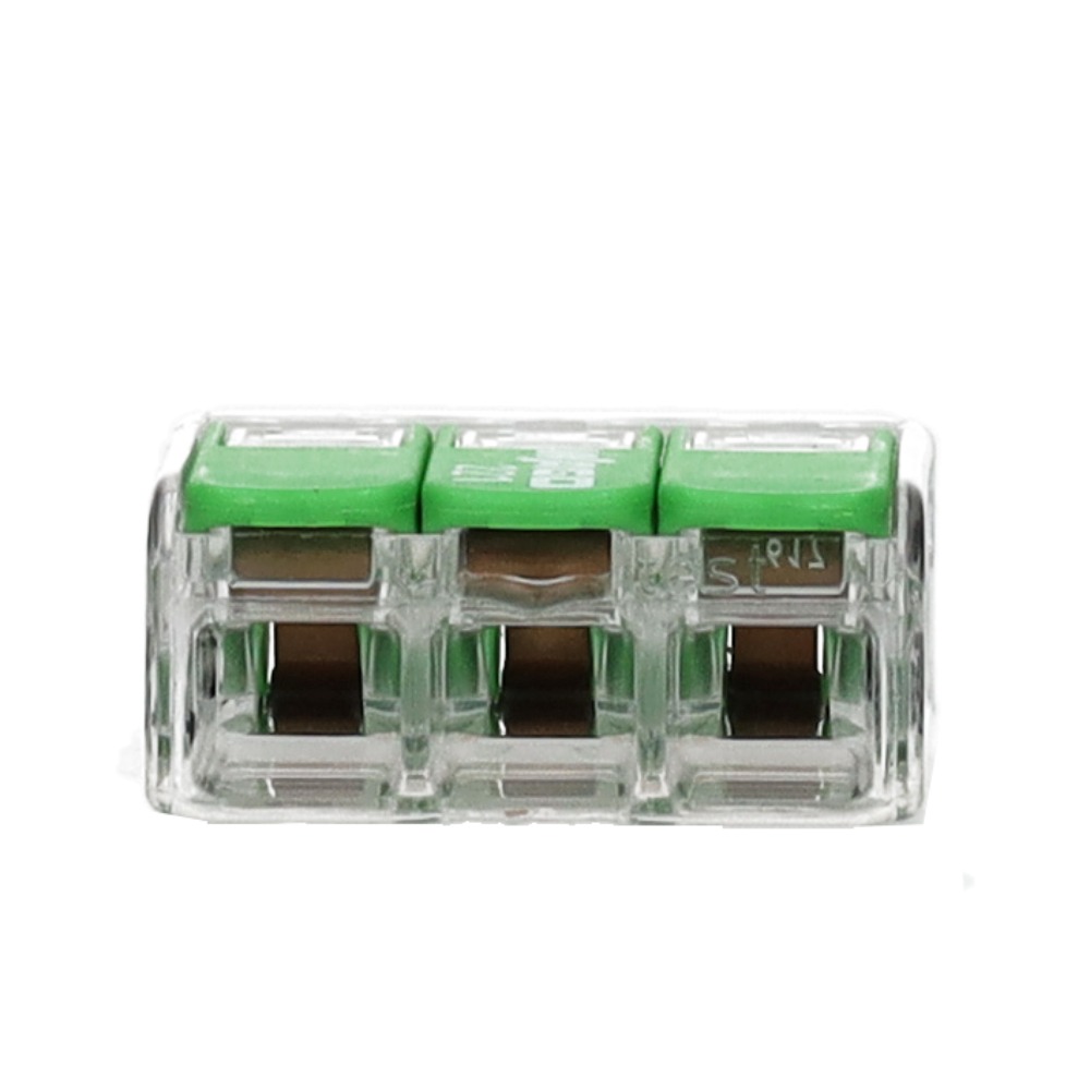 Miniatuur van Wago lasklem 3-voudig 4mm2 per 50 stuks (221-423)