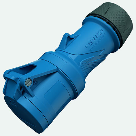 Miniatuur van Mennekes CEE-koppelcontactstop 3-polig 230V 6H 16A IP54 PowerTOP Xtra (14502)