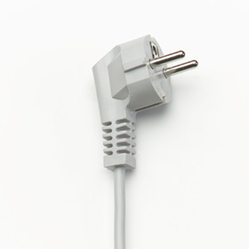 Miniatuur van netsnoer met schuko stekker 3x1.5mm2 1.5 meter  wit (517400033)