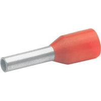 Miniatuur van SOLAR adereindhuls geïsoleerd 1.0mm2 hulslengte 8mm rood - per 100 stuks (1505143)