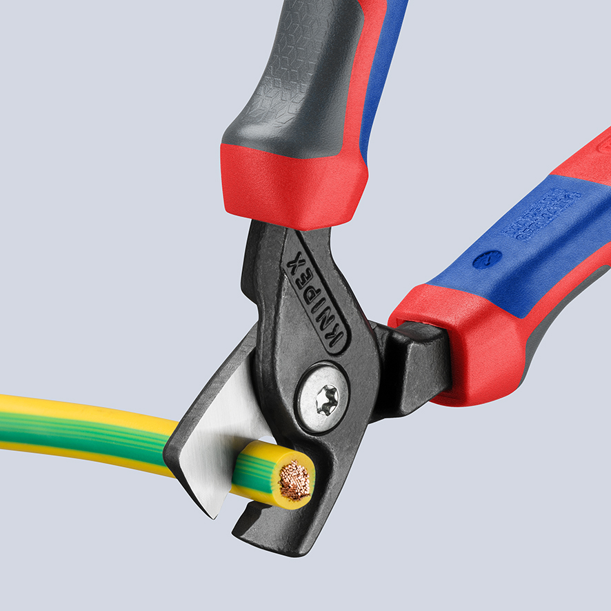 Miniatuur van KNIPEX kabelschaar getrapte snijrand 160mm (9512160)