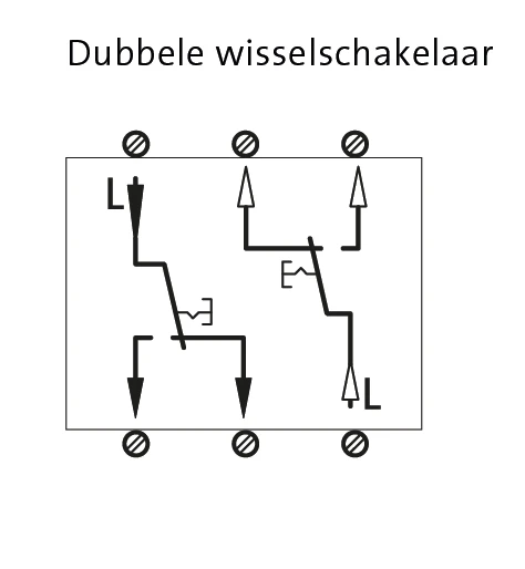 Miniatuur van Kopp sokkel wissel-wissel schakelaar inbouw (503300007)