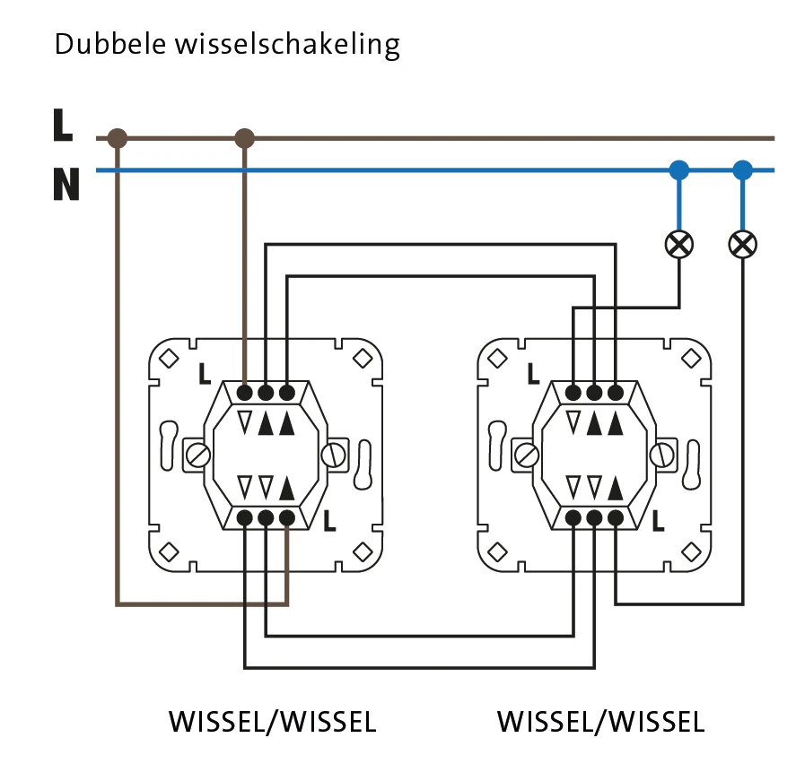 Miniatuur van Kopp sokkel wissel-wissel schakelaar inbouw (503300007)