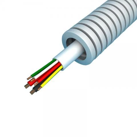 Miniatuur van Snelflex flexibele buis alarmkabel 4x0.22mm2 en 2x0.75mm2 - 16mm per rol 100 meter (SFA74)