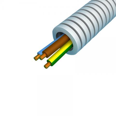 Miniatuur van Snelflex flexibele buis VD draad 3x4mm2 - 20mm per rol 100 meter (SF3G4)
