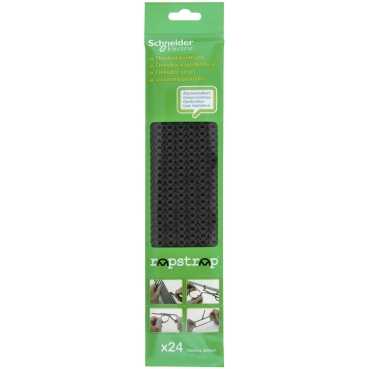 Miniatuur van Schneider Electric rapstrap flexibele tie wrap 10x300 mm - zwart per 24 stuks (IMT38068)