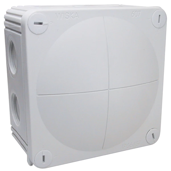 Miniatuur van Wiska kabeldoos 8-voudige invoer IP66 met 3x PG16 wartel - grijs (10060408)