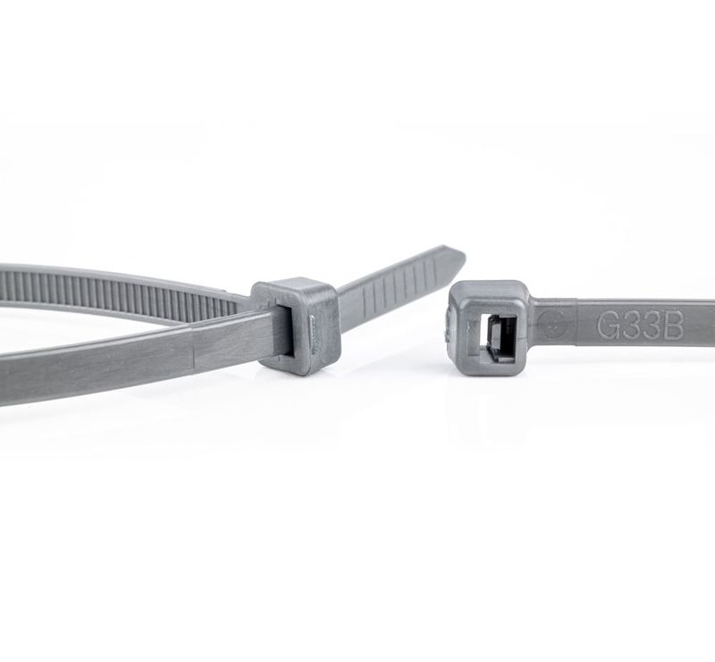 Miniatuur van WKK tie wraps 4.8x300mm grijs - per 100 stuks (110196871)