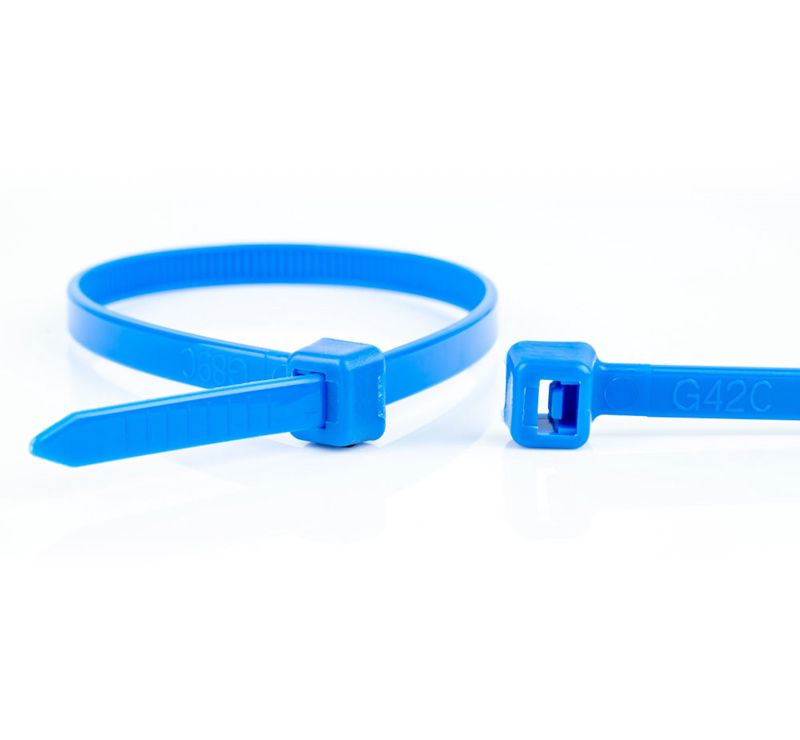 Miniatuur van WKK tie wraps 4.8x200mm blauw - per 100 stuks (110126671)