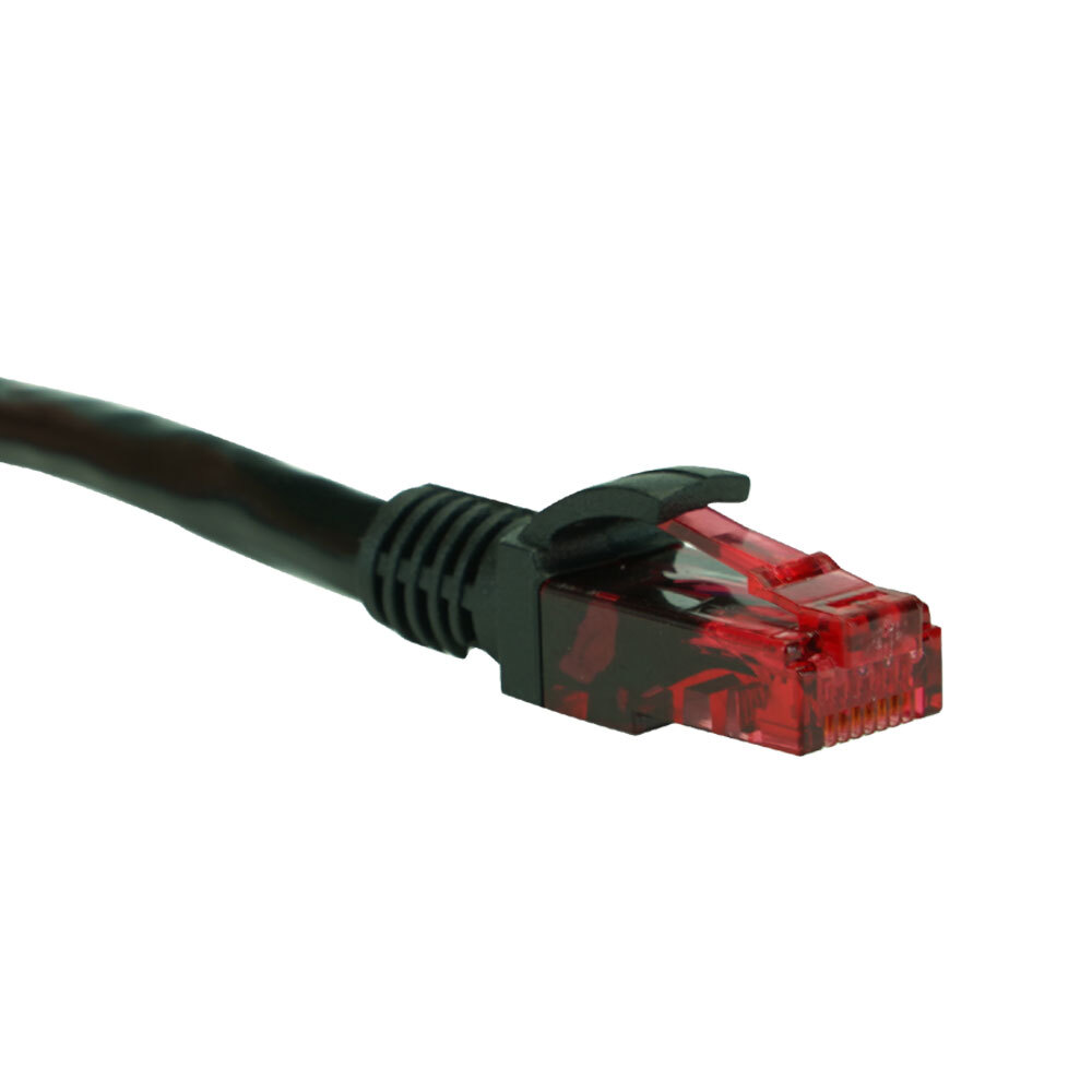 Miniatuur van EMhub CAT 6 netwerkkabel 2 meter zwart