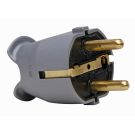 Kopp Kopp stekker met randaarde - zilver (175720002)