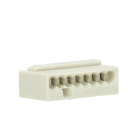 Wago micro lasklem 8-voudig 0,6-0,8mm² lichtgrijs per 50 stuks (243-308)