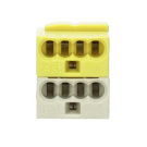 Wago eib-busklem 2x4-polig 0,6-0,8 mm per 50 stuks (243-212)