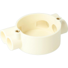 ATTEMA Lasdoos rond Ø 62mm 4x 16mm wit (AT2211)