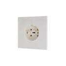 Power Perilex stopcontact inbouw 16A crème