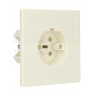 Power Perilex stopcontact inbouw 16A crème