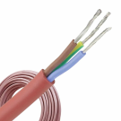 Siliconenkabel SiHF 3x2.5mm² per rol 100 meter