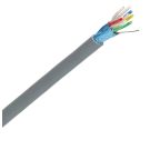 Dynamic signaalkabel afgeschermd Y(st)Y 4x2x0.8mm² Dca-s2,d0,a3 grijs per meter