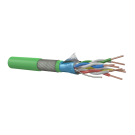 Dynamic signaalgrondkabel VO-JY(st)Y 10x2x0.8mm² Dca-s2,d0,a3 groen per meter