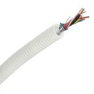 Snelflex flexibele buis alarmkabel 4x0.22mm2 en 2x0.75mm2 - 16mm per rol 100 meter (SFA74)