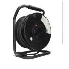 Target kabelhaspel open 4-voudig met randaarde IP44 40 meter neopreen H07RN-F 3x2.5mm2 (90303)