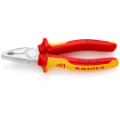 KNIPEX combinatietang verchroomd 180mm VDE (306180)