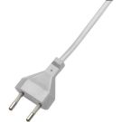 netsnoer met eurostekker 2x0.75mm2 1.5 meter wit (517300002)