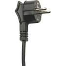 netsnoer met schuko stekker haaks 3x0.75mm2 1.5 meter zwart (517600002)