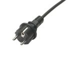 netsnoer neopreen met schuko stekker 3x1.5mm2 2 meter zwart (517800061)