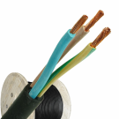 Neopreen kabel H07RN-F 3x2.5mm² per haspel 500 meter