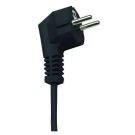 netsnoer met schuko stekker 3x0.75mm2 5 meter  zwart (517400011)