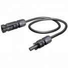 Solar kabel 4mm² zwart 2 meter met MC4 connectoren