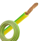 Aansluitdraad 4 mm2 geel/groen per 10 meter