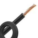 Aansluitdraad 6 mm2 zwart per 20 meter