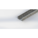 Niedax kabelgoot 60x120mm (HxB) sendz. verz. excl. koppeling - lengte 3 meter (160160)