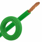 Montagedraad VDS 1.5mm² (H07V-K) 70° groen - per rol 100 meter (29139)