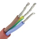 Siliconenkabel SiHF 3x1.5mm² per meter