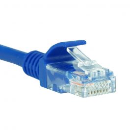 toewijzen Indirect verdamping EMhub CAT 5e netwerkkabel 0,5 meter blauw | Kabel24