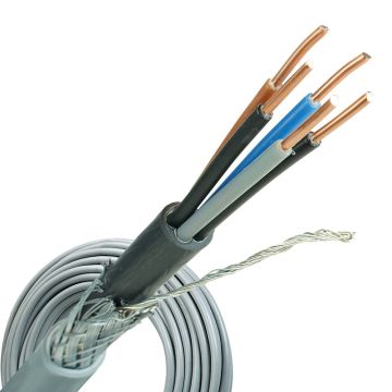 YMvK-as grondkabel 5x2.5 per rol 100 meter