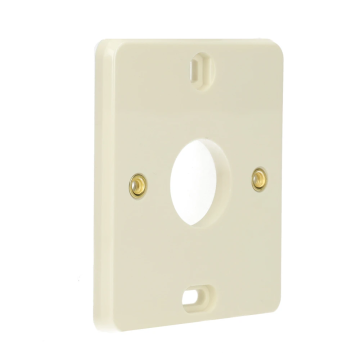 Hateha Perilex montageplaat crème wit