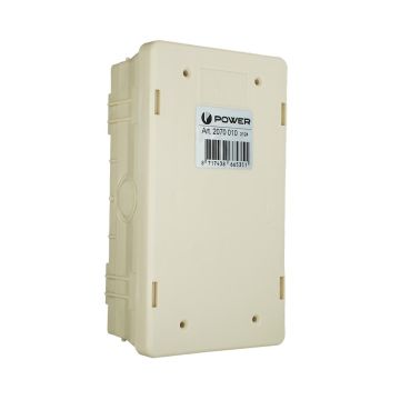 Power Universele lasdoos 73x125 mm wit (2070 010)