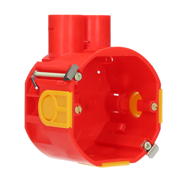 ATTEMA Brandwerende hollewanddoos Ø16/19mm rood (AT1069)