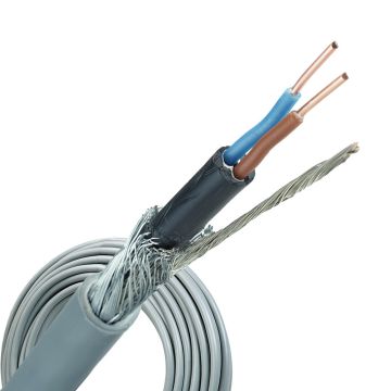 YMvK-as grondkabel 2x1.5 per rol 100 meter