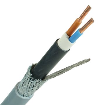 YMvK-as grondkabel 2x4 per meter