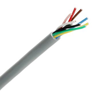 Dynamic signaalkabel YR 8x0.8mm² Dca-s2,d0,a3 grijs per meter