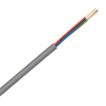 Dynamic signaalkabel YR 3x0.8mm² Dca-s2,d0,a3 grijs per rol 100 meter